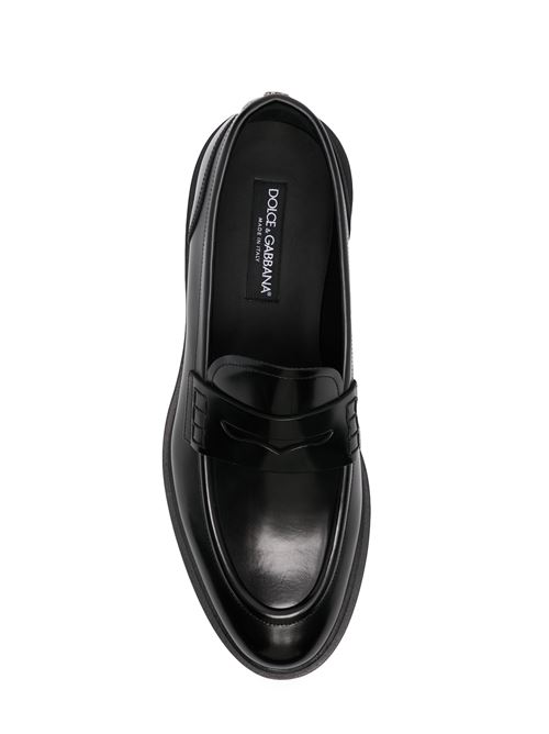 Leather moccasins DOLCE&GABBANA | A30267A120380999